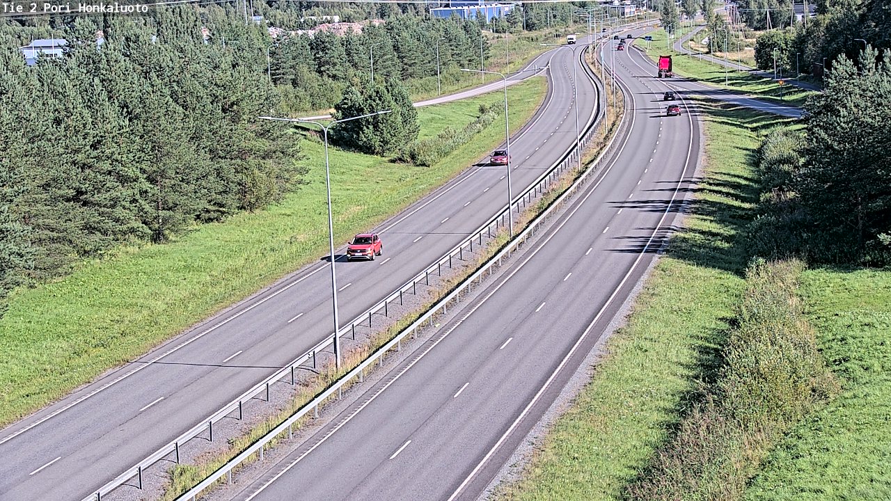 Kelikamerat Kuva Tie 2 Pori, Honkaluoto, Pori, Satakunta
