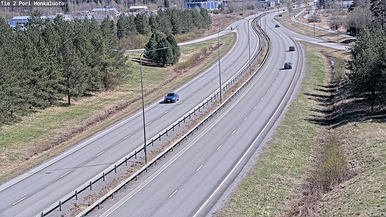 Kelikamerat Kuva Tie 2 Pori, Honkaluoto, Pori, Satakunta