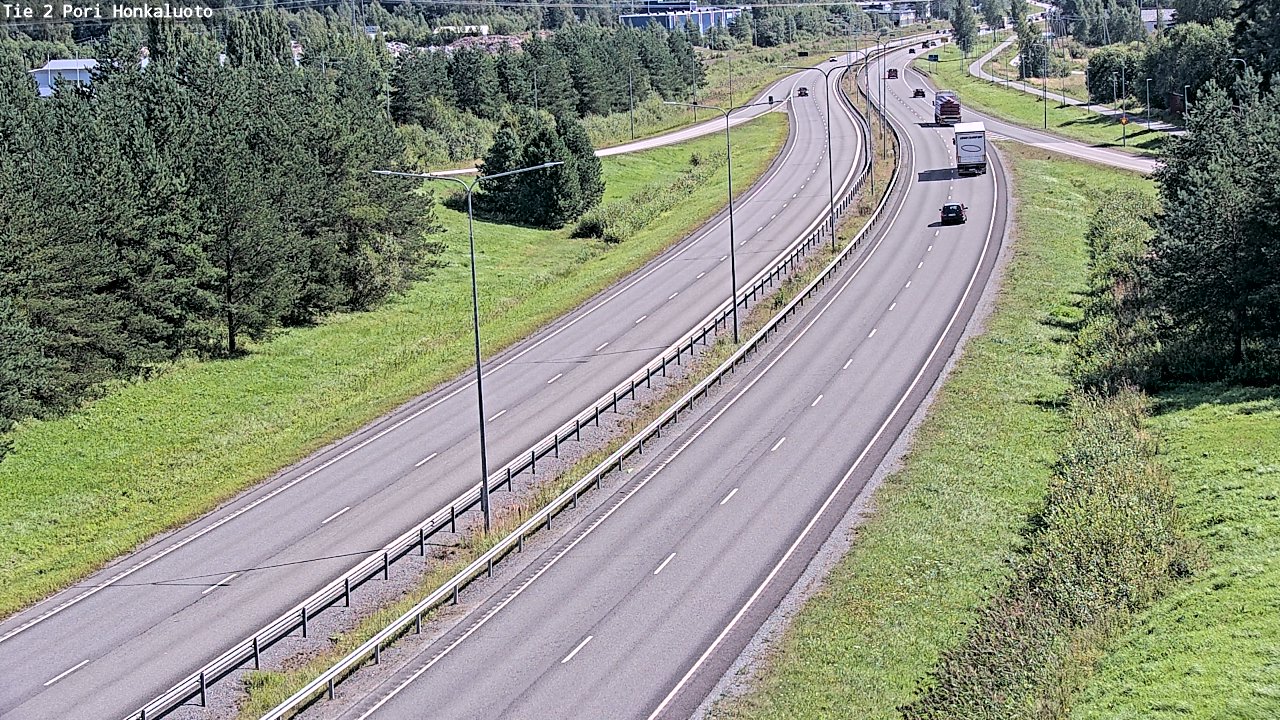 Kelikamerat Kuva Tie 2 Pori, Honkaluoto, Pori, Satakunta