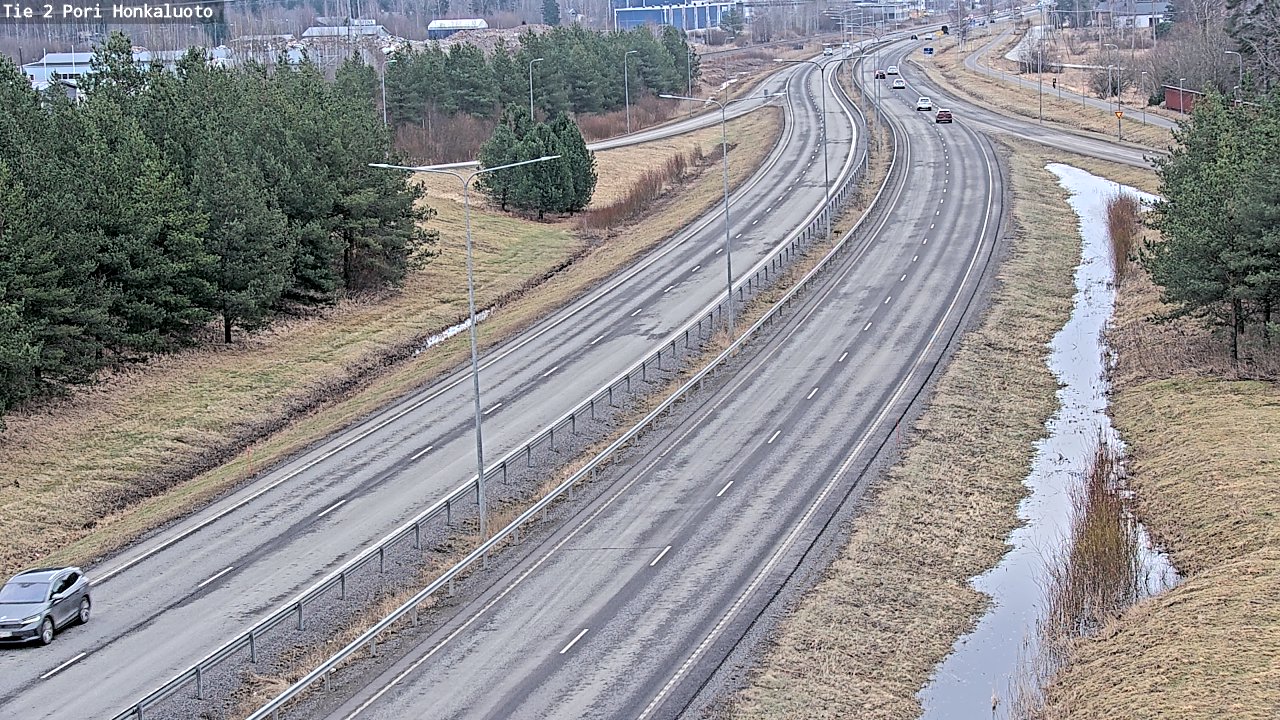 Kelikamerat Kuva Tie 2 Pori, Honkaluoto, Pori, Satakunta