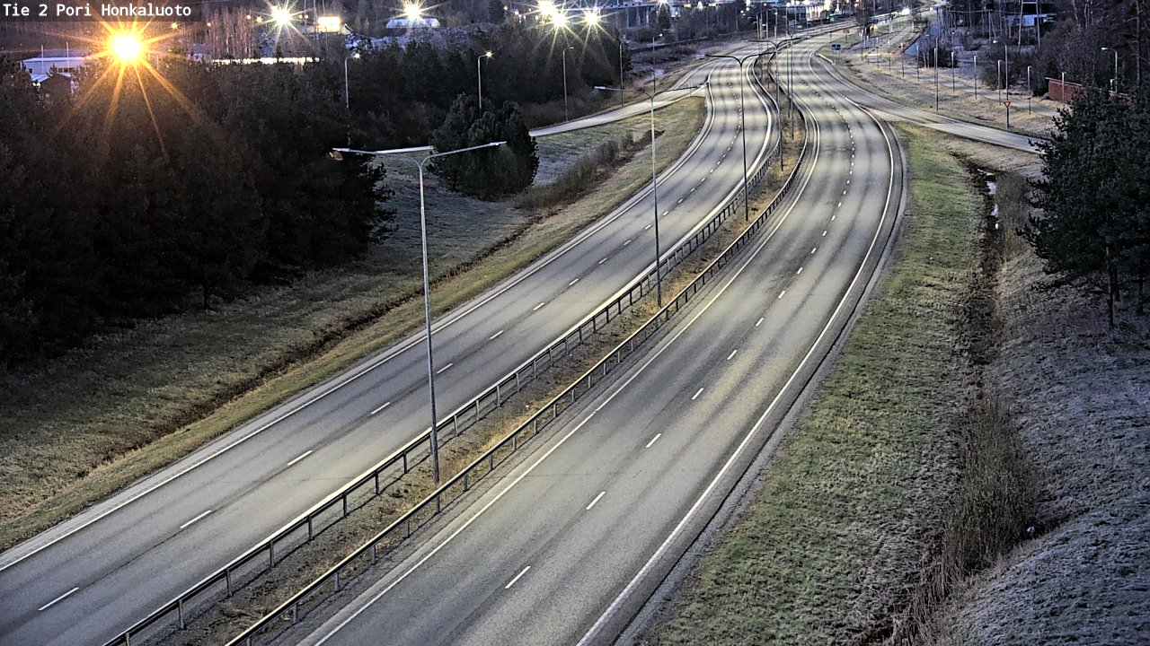 Kelikamerat Kuva Tie 2 Pori, Honkaluoto, Pori, Satakunta