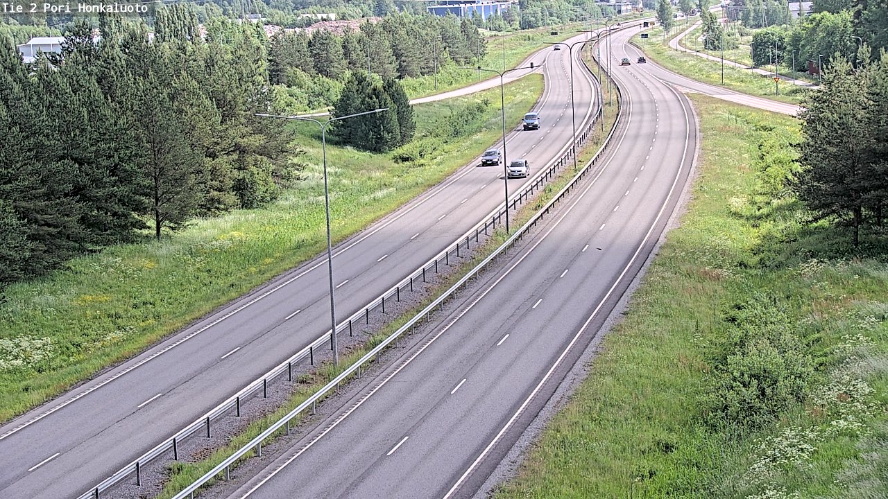 Kelikamerat Kuva Tie 2 Pori, Honkaluoto, Pori, Satakunta