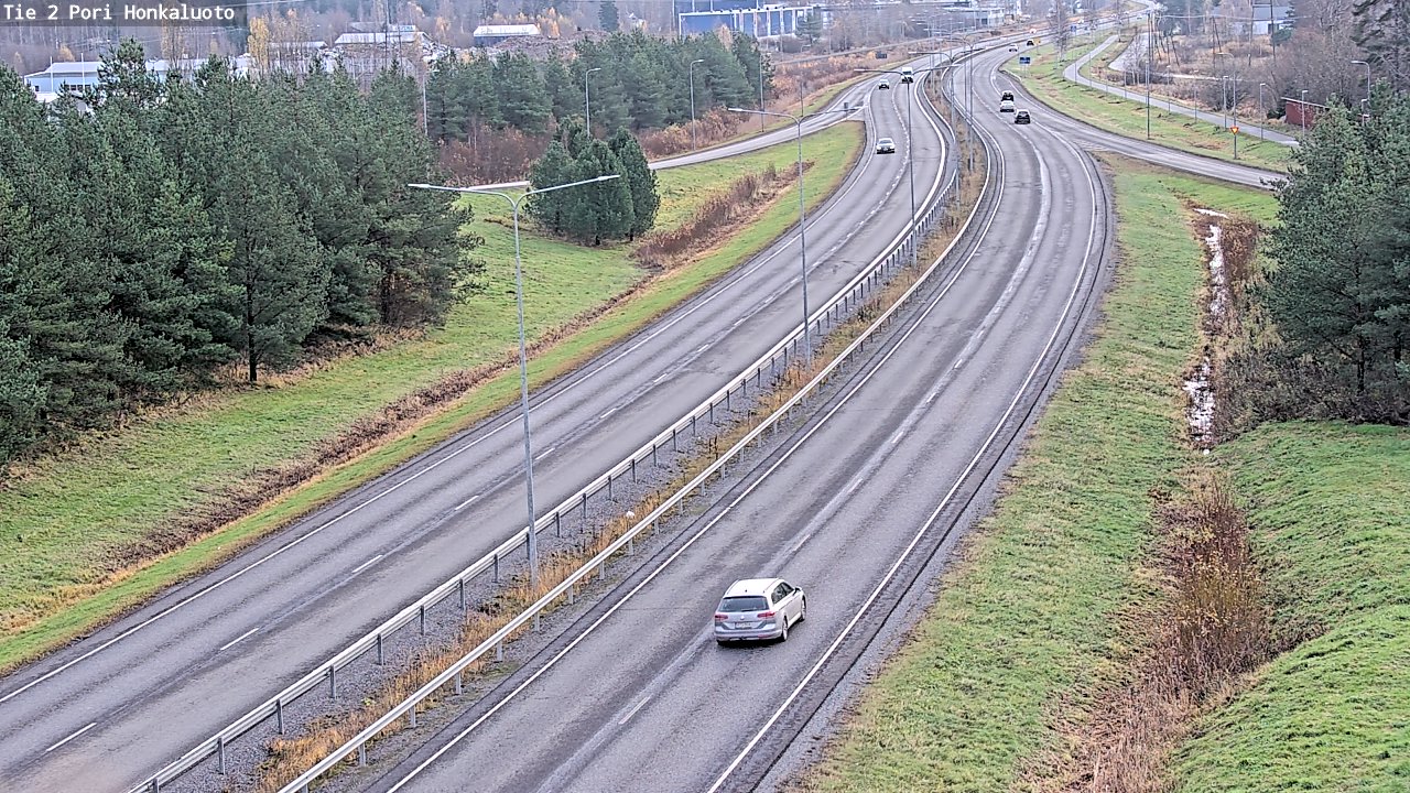 Kelikamerat Kuva Tie 2 Pori, Honkaluoto, Pori, Satakunta