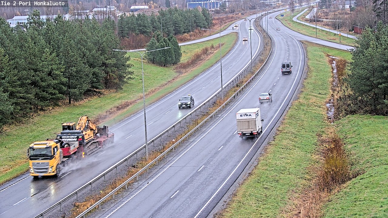 Kelikamerat Kuva Tie 2 Pori, Honkaluoto, Pori, Satakunta