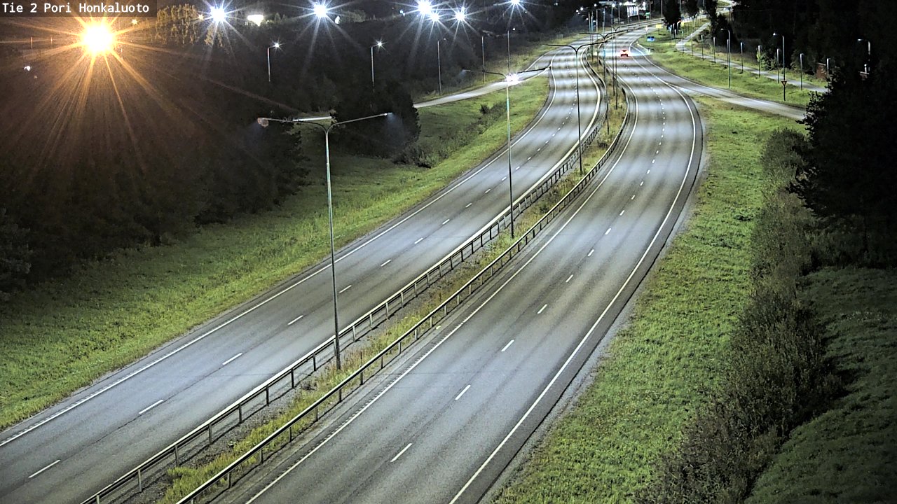 Kelikamerat Kuva Tie 2 Pori, Honkaluoto, Pori, Satakunta