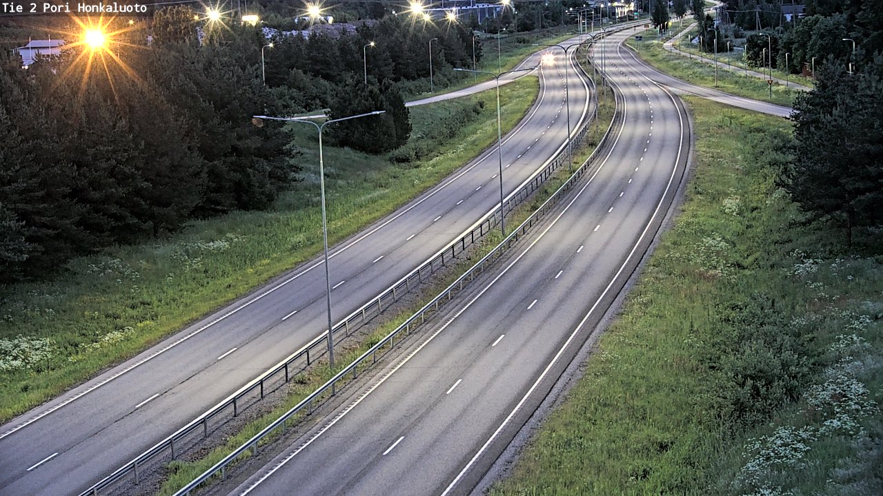 Kelikamerat Kuva Tie 2 Pori, Honkaluoto, Pori, Satakunta