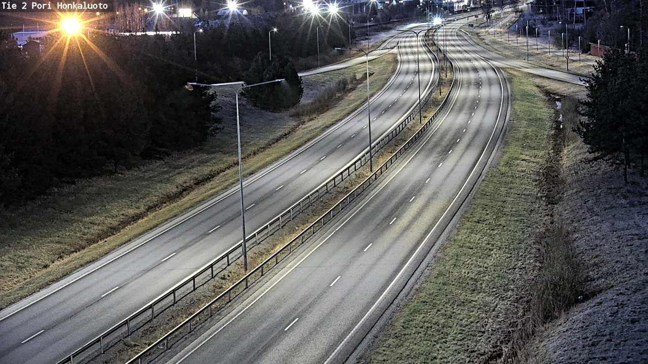 Kelikamerat Kuva Tie 2 Pori, Honkaluoto, Pori, Satakunta