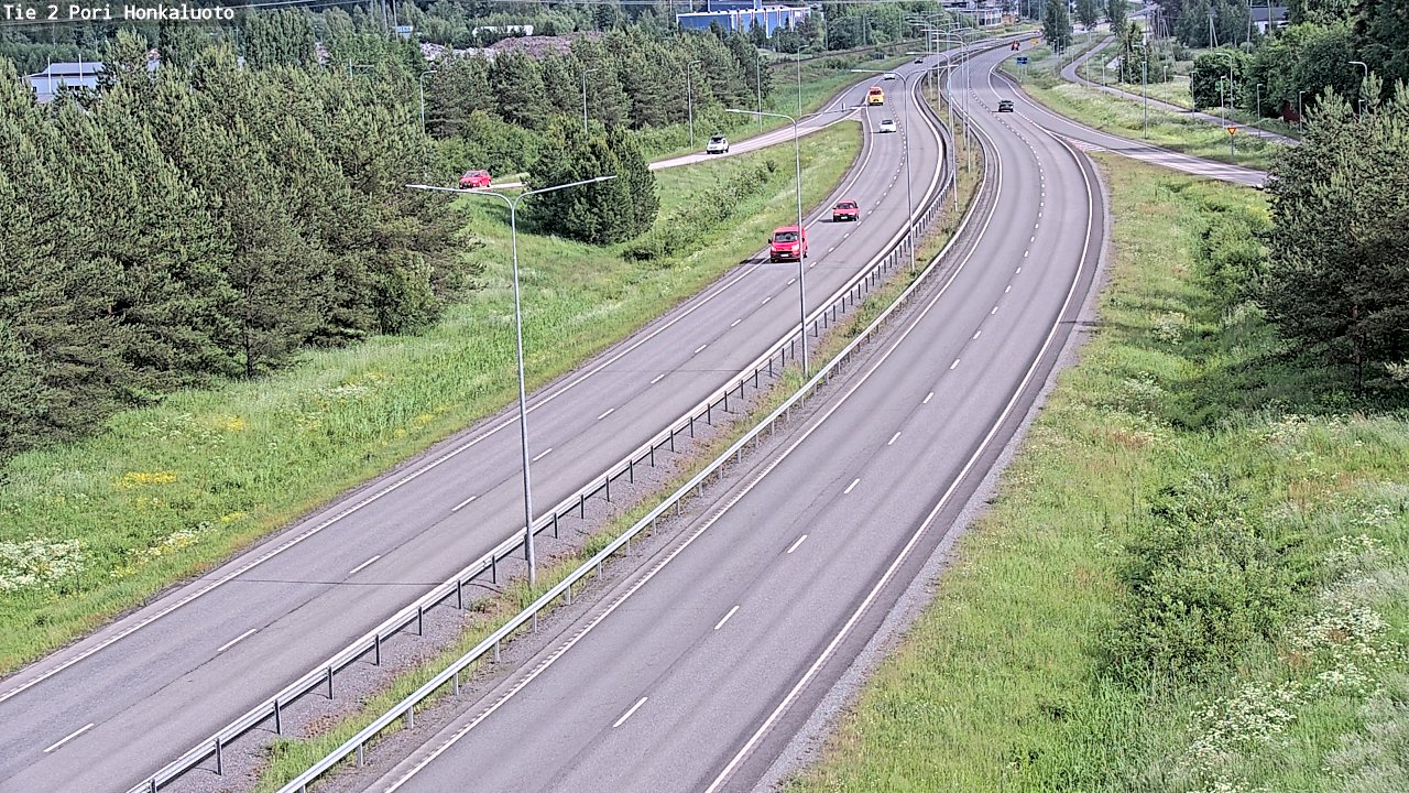 Kelikamerat Kuva Tie 2 Pori, Honkaluoto, Pori, Satakunta