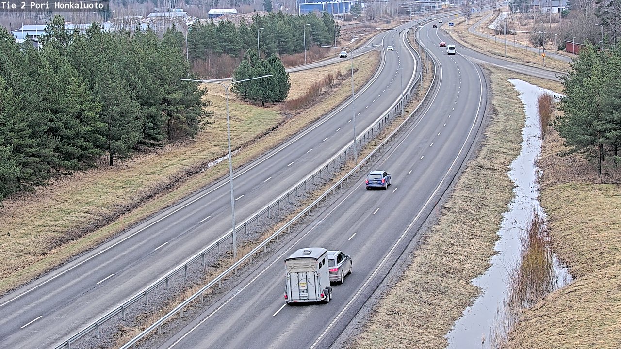 Kelikamerat Kuva Tie 2 Pori, Honkaluoto, Pori, Satakunta