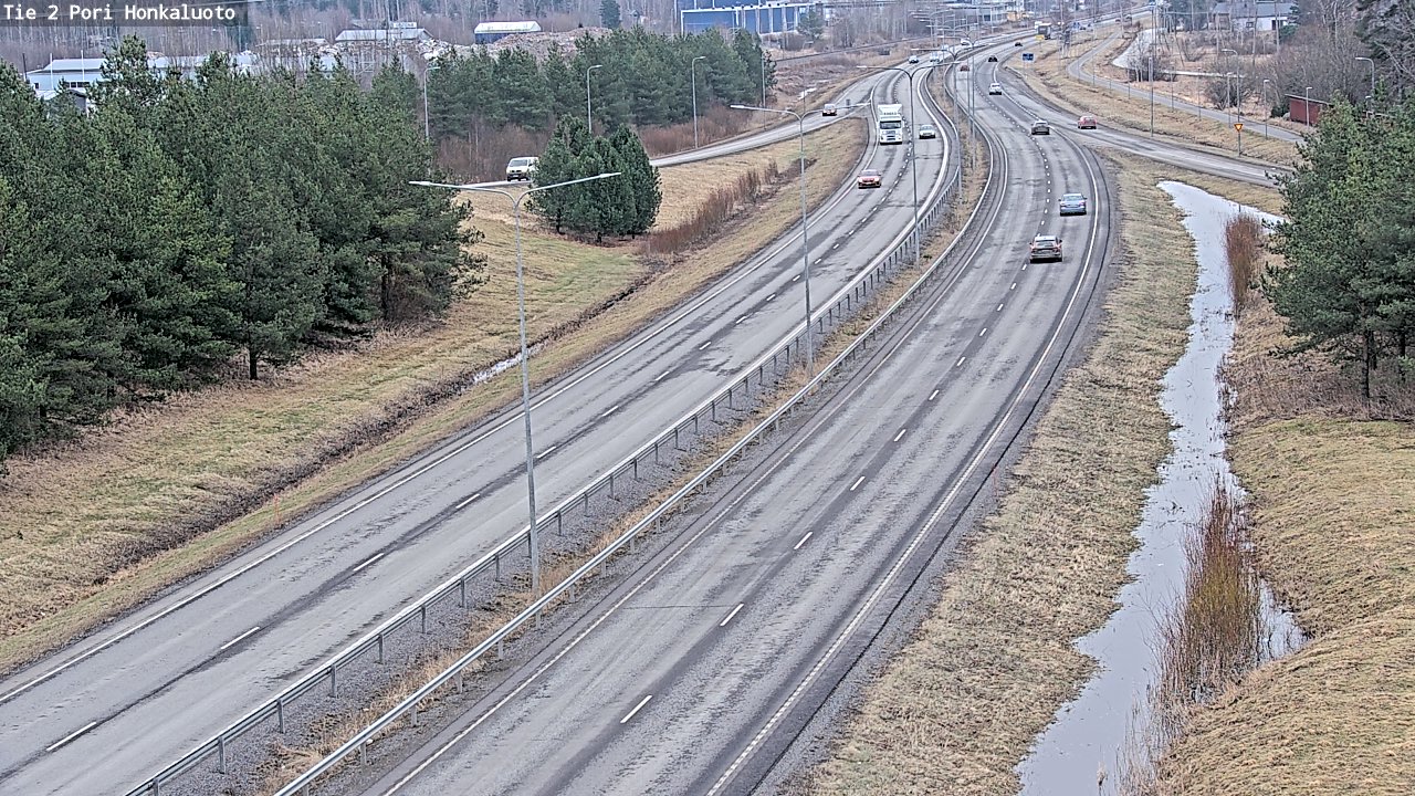 Kelikamerat Kuva Tie 2 Pori, Honkaluoto, Pori, Satakunta