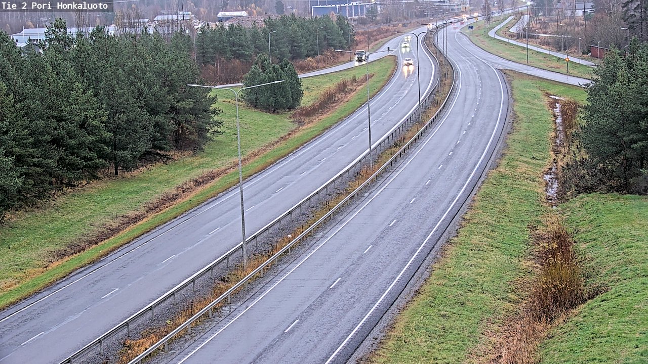 Kelikamerat Kuva Tie 2 Pori, Honkaluoto, Pori, Satakunta