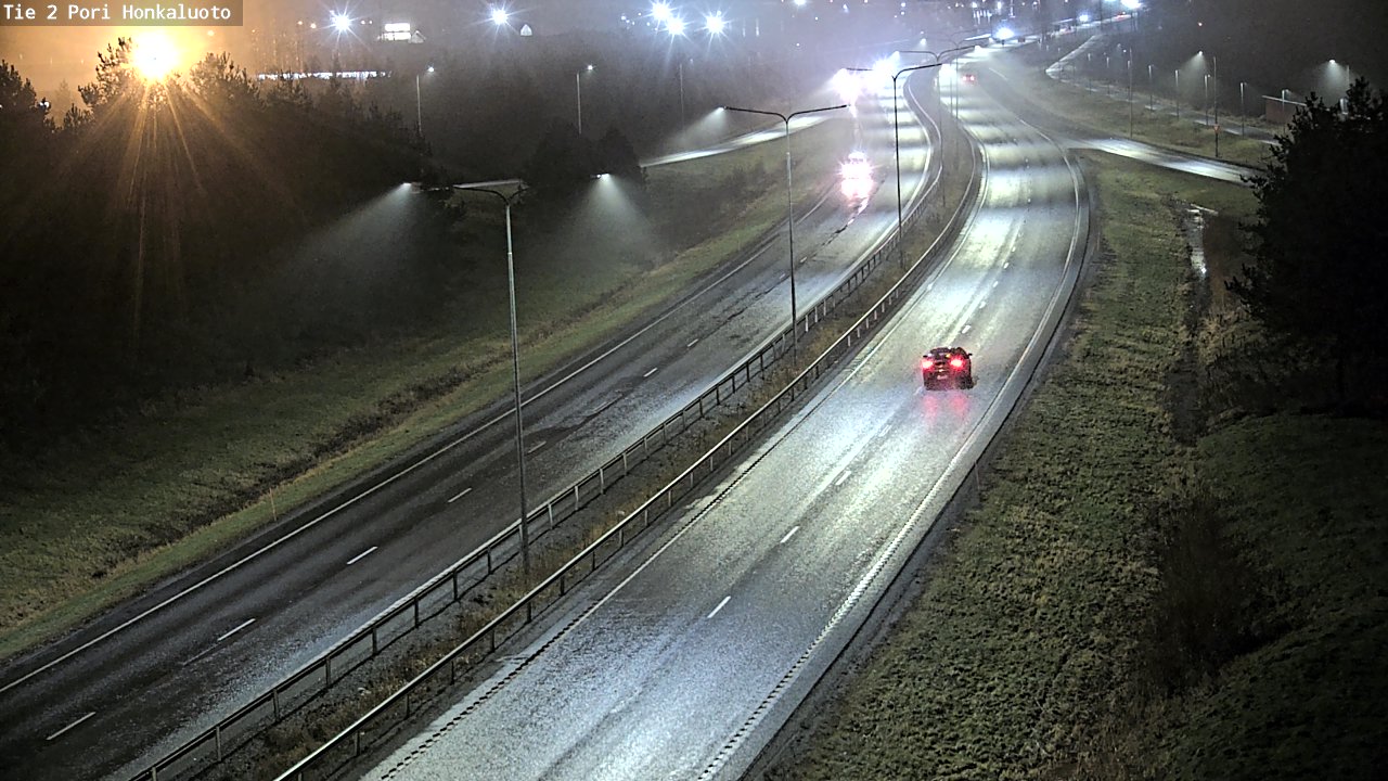 Weather Camera Image Väg 2 Björneborg, Honkaluoto, Pori, Satakunta