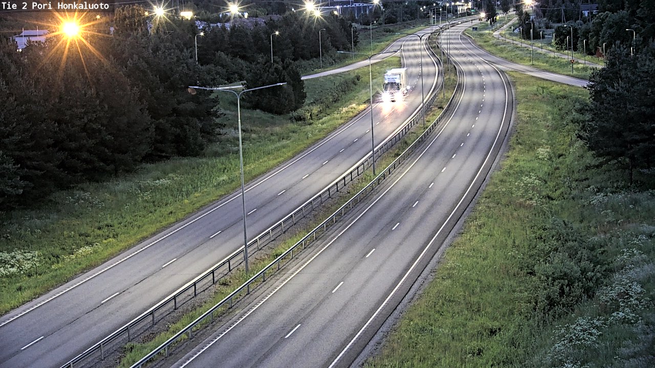 Kelikamerat Kuva Tie 2 Pori, Honkaluoto, Pori, Satakunta