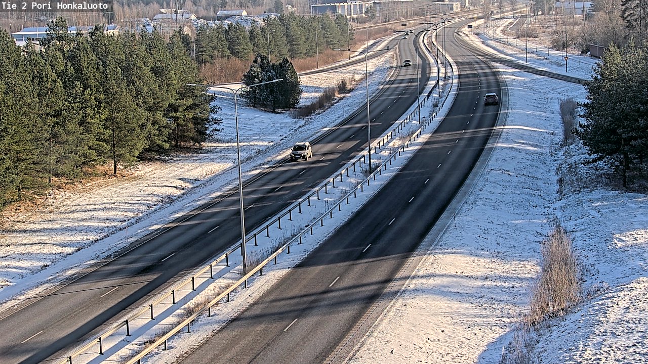 Weather Camera Image Road 2 Pori, Honkaluoto, Pori, Satakunta