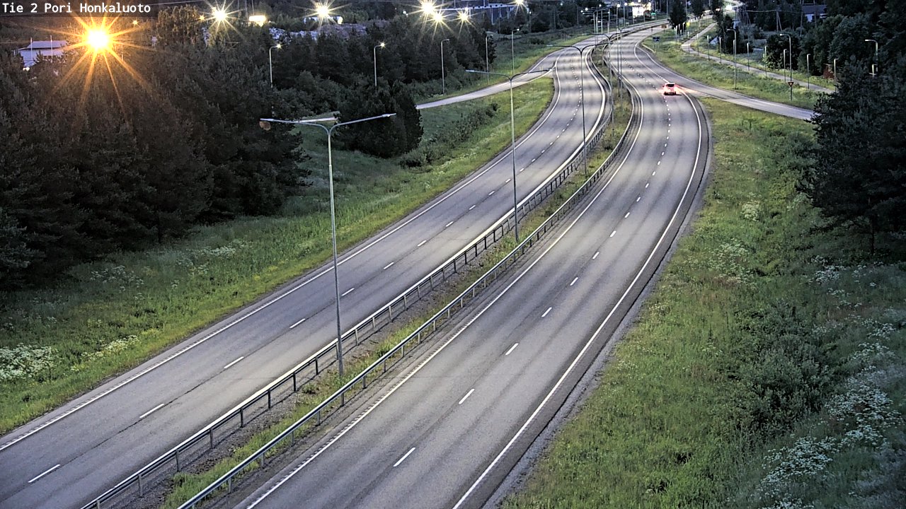 Kelikamerat Kuva Tie 2 Pori, Honkaluoto, Pori, Satakunta