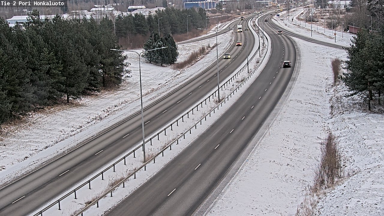 Kelikamerat Kuva Tie 2 Pori, Honkaluoto, Pori, Satakunta