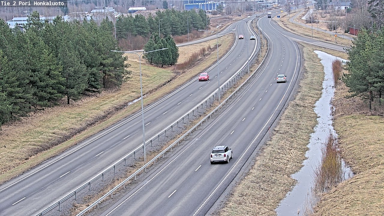 Kelikamerat Kuva Tie 2 Pori, Honkaluoto, Pori, Satakunta