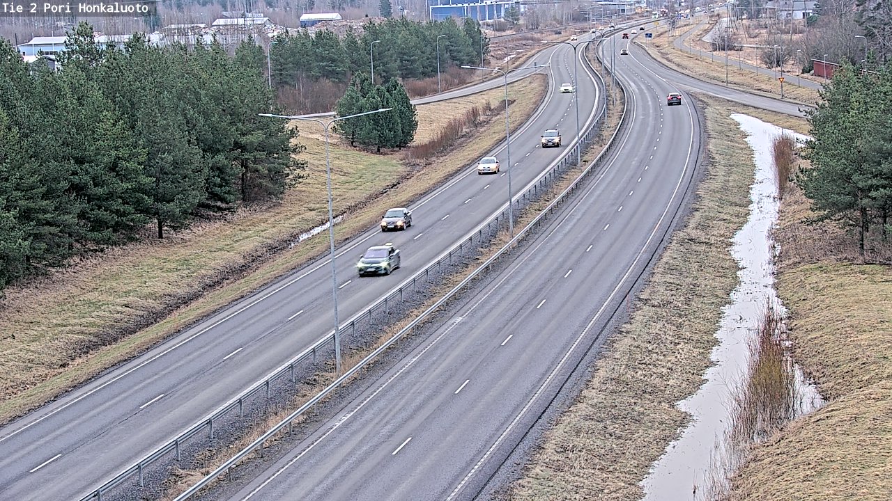 Kelikamerat Kuva Tie 2 Pori, Honkaluoto, Pori, Satakunta