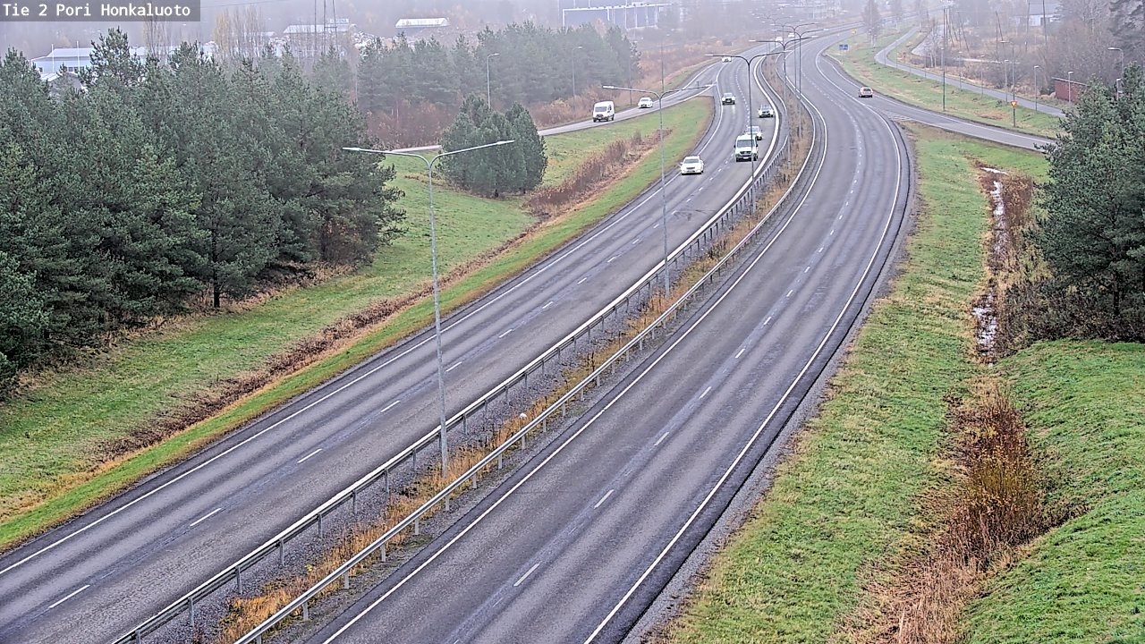 Kelikamerat Kuva Tie 2 Pori, Honkaluoto, Pori, Satakunta
