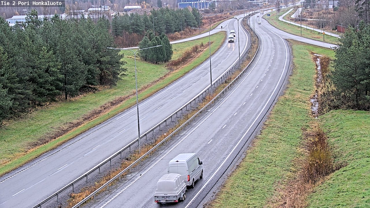 Kelikamerat Kuva Tie 2 Pori, Honkaluoto, Pori, Satakunta