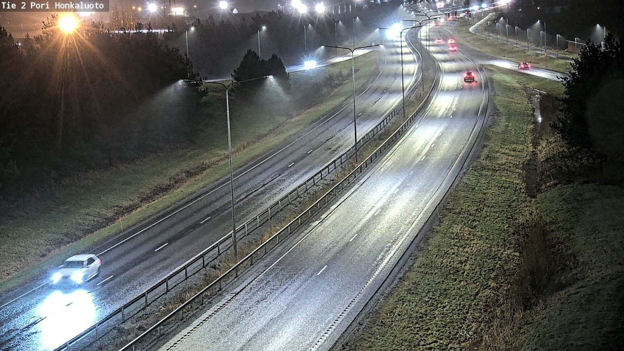 Kelikamerat Kuva Tie 2 Pori, Honkaluoto, Pori, Satakunta