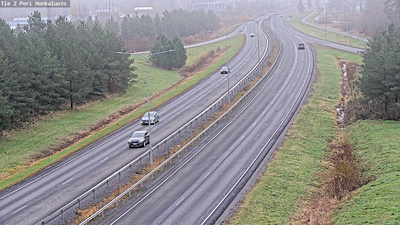 Kelikamerat Kuva Tie 2 Pori, Honkaluoto, Pori, Satakunta