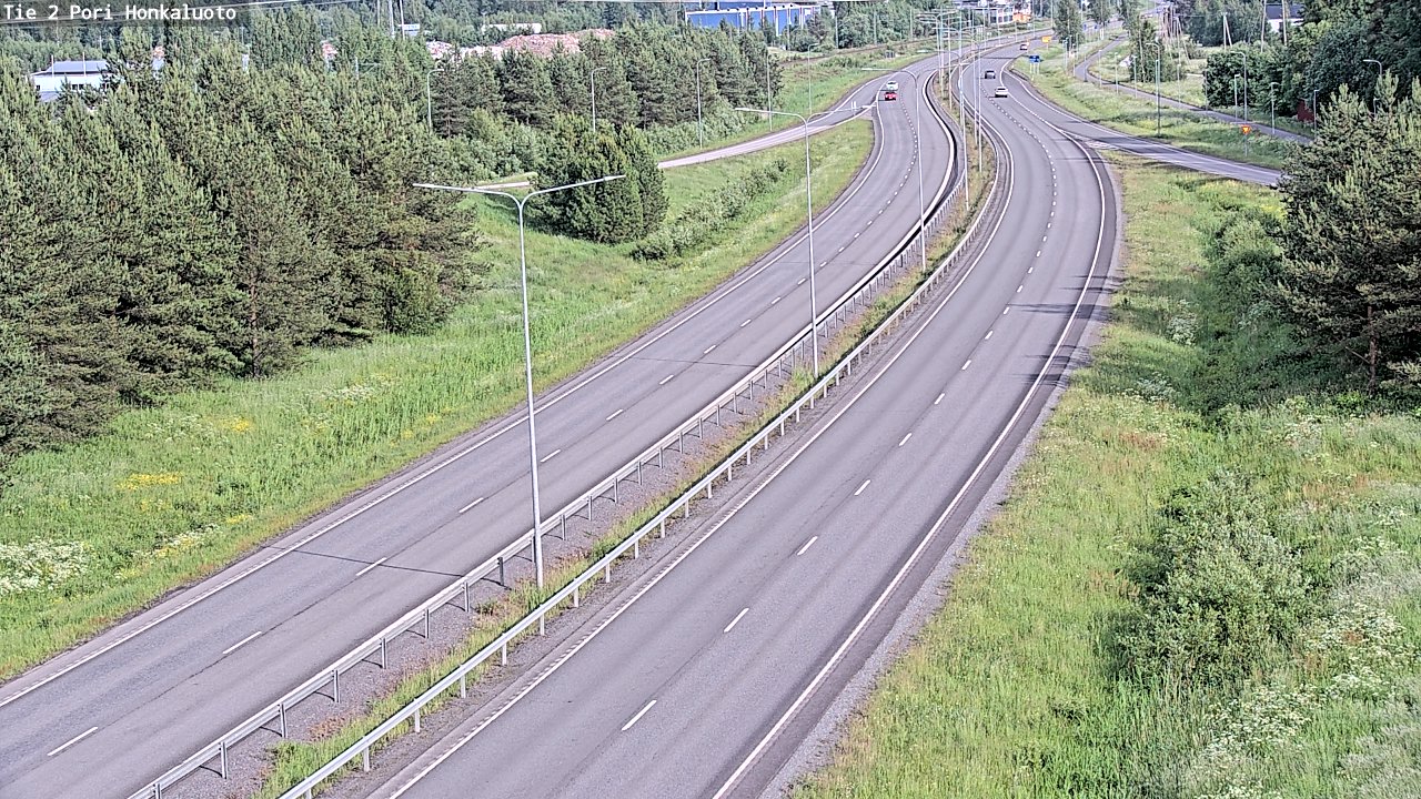 Kelikamerat Kuva Tie 2 Pori, Honkaluoto, Pori, Satakunta