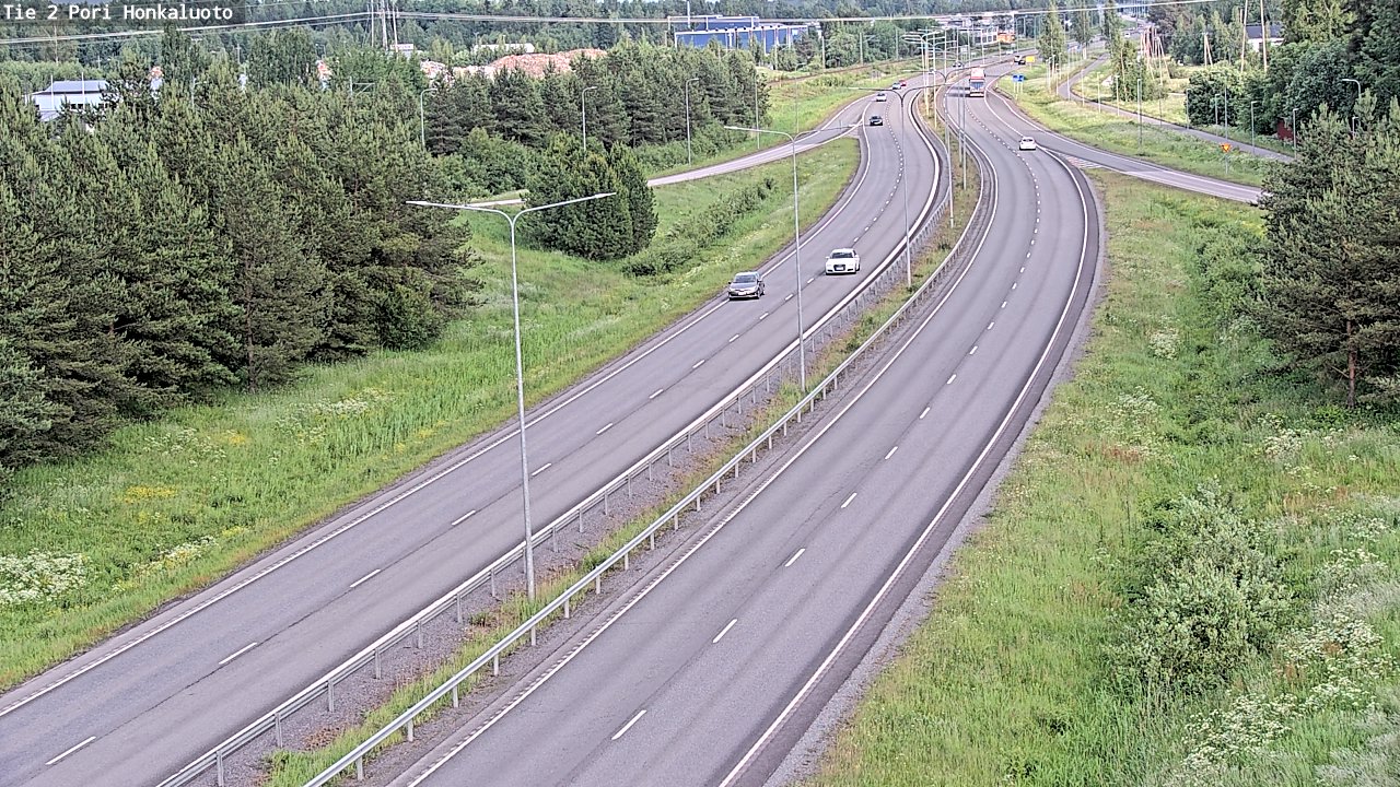 Kelikamerat Kuva Tie 2 Pori, Honkaluoto, Pori, Satakunta