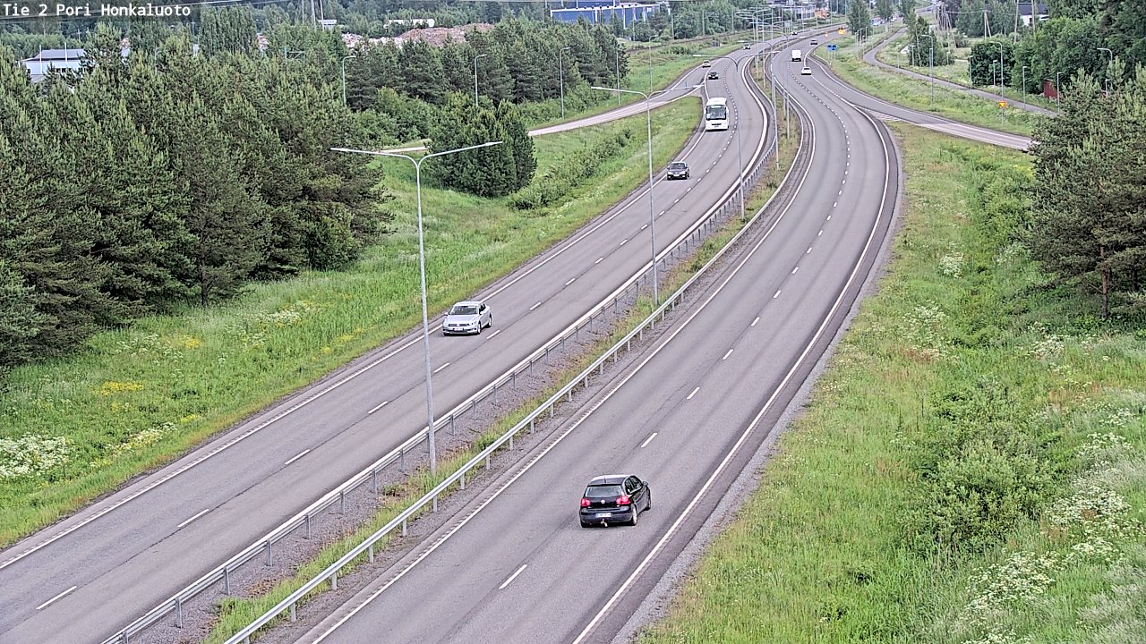 Kelikamerat Kuva Tie 2 Pori, Honkaluoto, Pori, Satakunta