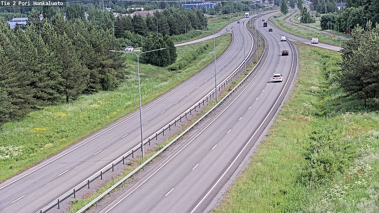 Kelikamerat Kuva Tie 2 Pori, Honkaluoto, Pori, Satakunta