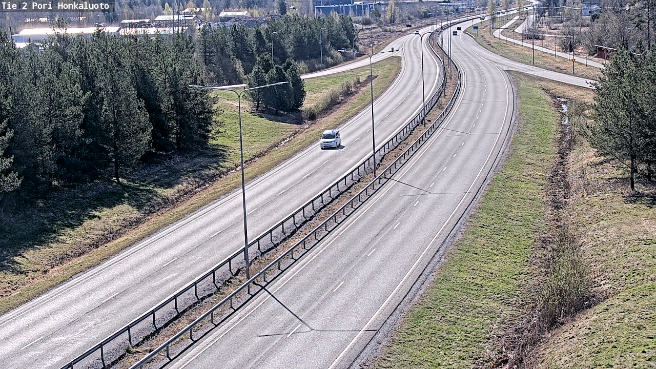 Kelikamerat Kuva Tie 2 Pori, Honkaluoto, Pori, Satakunta