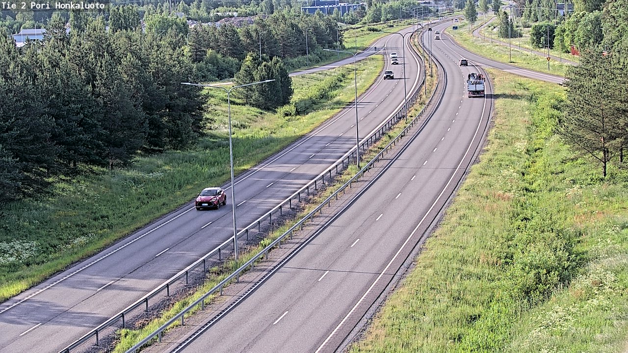 Kelikamerat Kuva Tie 2 Pori, Honkaluoto, Pori, Satakunta