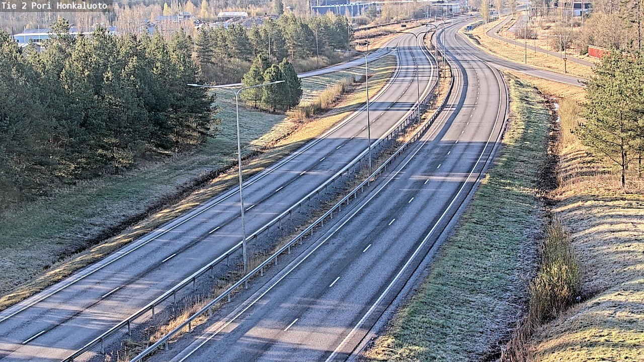 Kelikamerat Kuva Tie 2 Pori, Honkaluoto, Pori, Satakunta