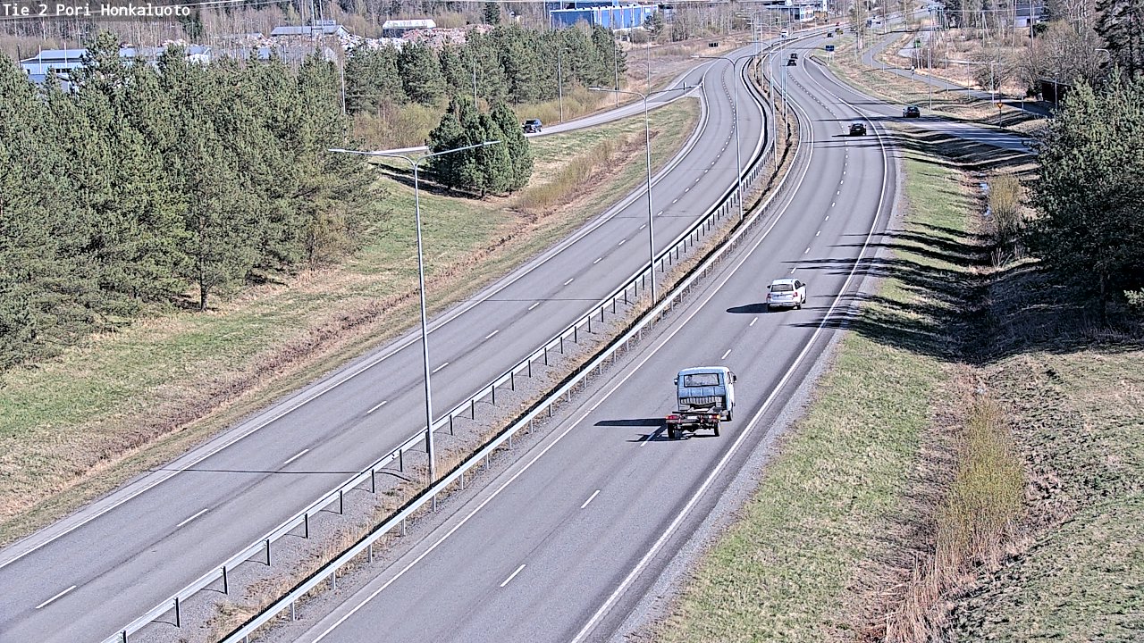 Kelikamerat Kuva Tie 2 Pori, Honkaluoto, Pori, Satakunta