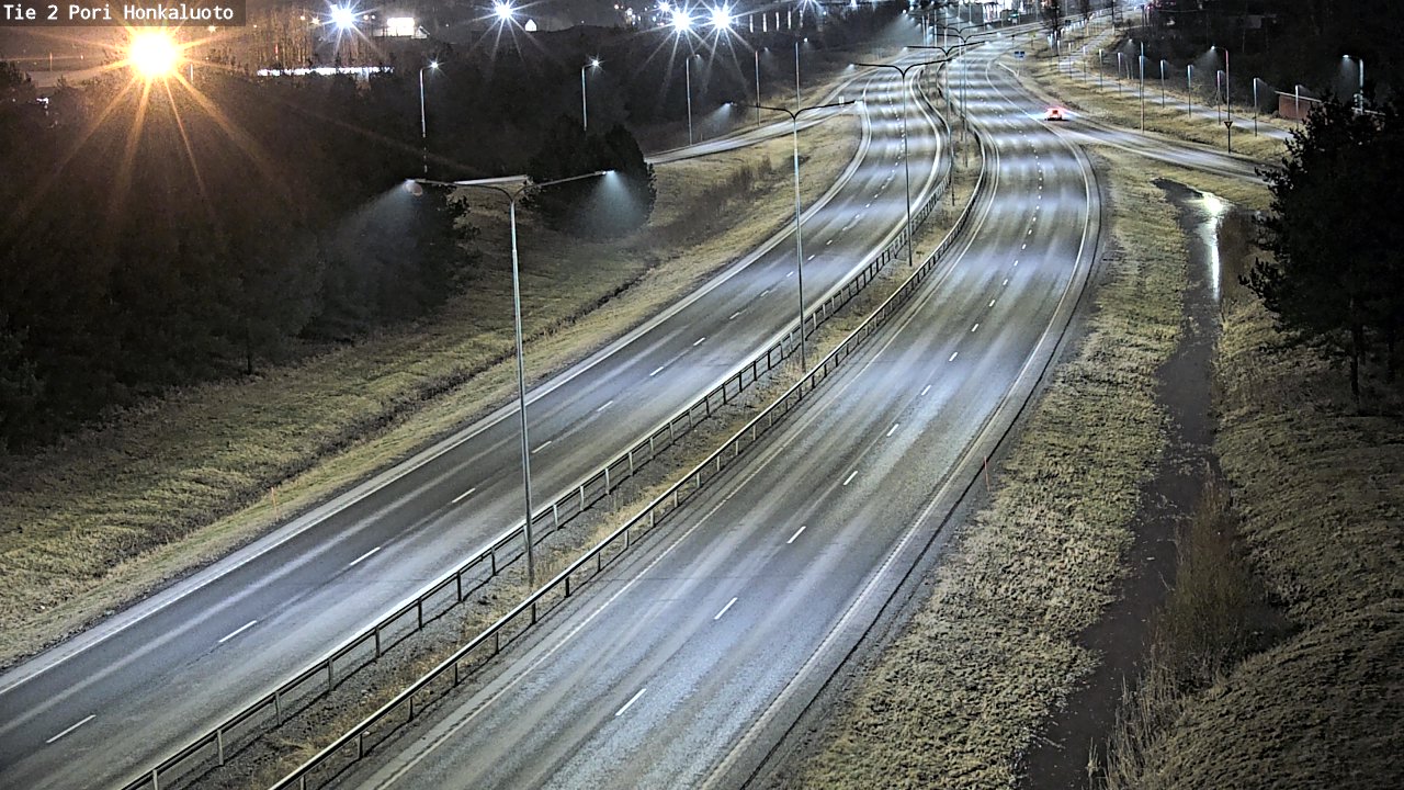 Weather Camera Image Road 2 Pori, Honkaluoto, Pori, Satakunta