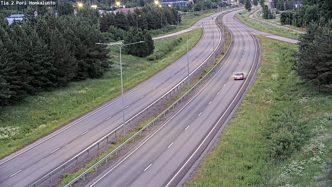Kelikamerat Kuva Tie 2 Pori, Honkaluoto, Pori, Satakunta