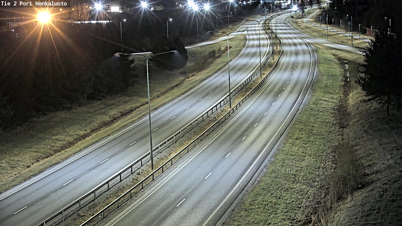Kelikamerat Kuva Tie 2 Pori, Honkaluoto, Pori, Satakunta