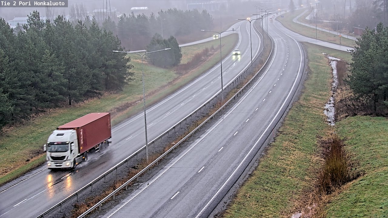 Kelikamerat Kuva Tie 2 Pori, Honkaluoto, Pori, Satakunta