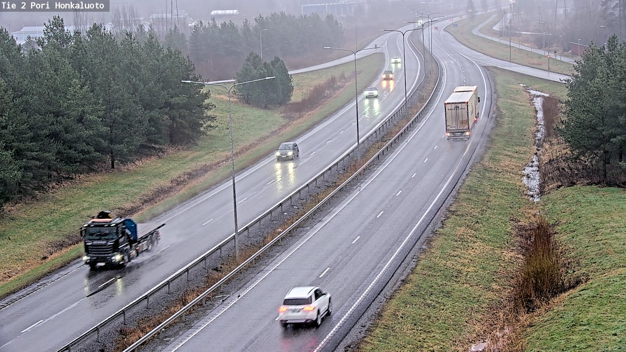 Kelikamerat Kuva Tie 2 Pori, Honkaluoto, Pori, Satakunta