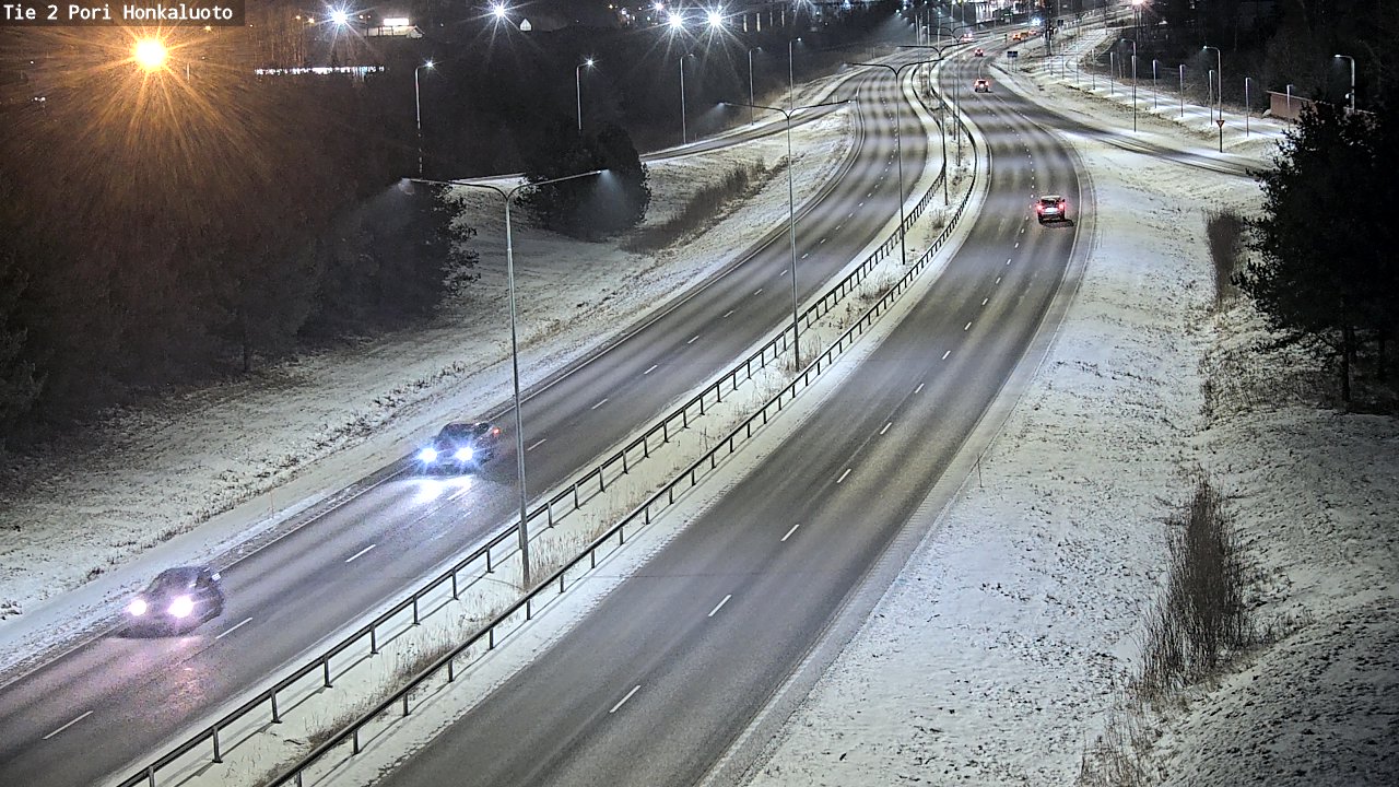 Kelikamerat Kuva Tie 2 Pori, Honkaluoto, Pori, Satakunta