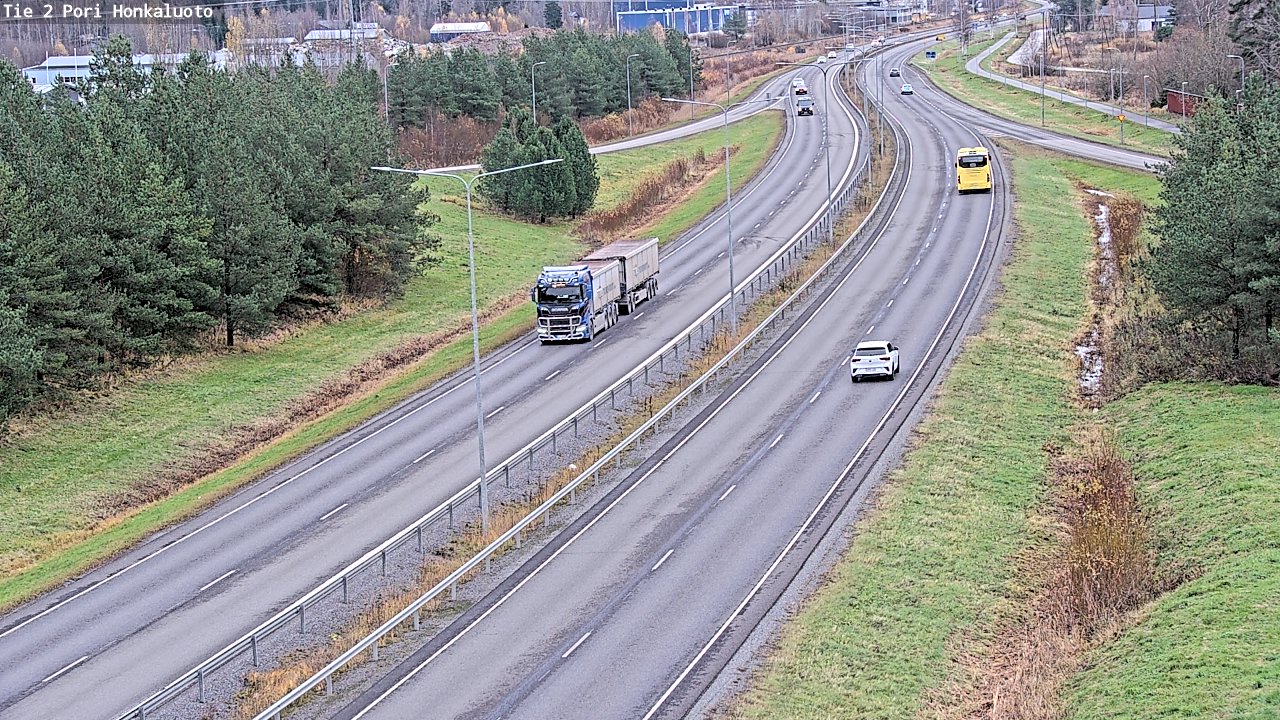 Kelikamerat Kuva Tie 2 Pori, Honkaluoto, Pori, Satakunta
