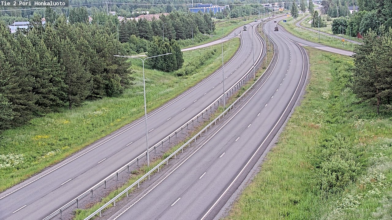 Kelikamerat Kuva Tie 2 Pori, Honkaluoto, Pori, Satakunta
