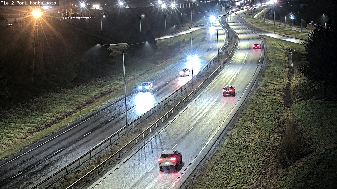 Kelikamerat Kuva Tie 2 Pori, Honkaluoto, Pori, Satakunta