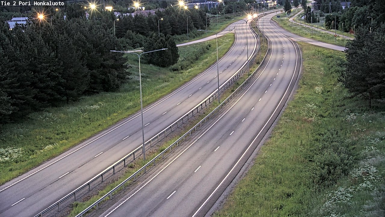 Kelikamerat Kuva Tie 2 Pori, Honkaluoto, Pori, Satakunta