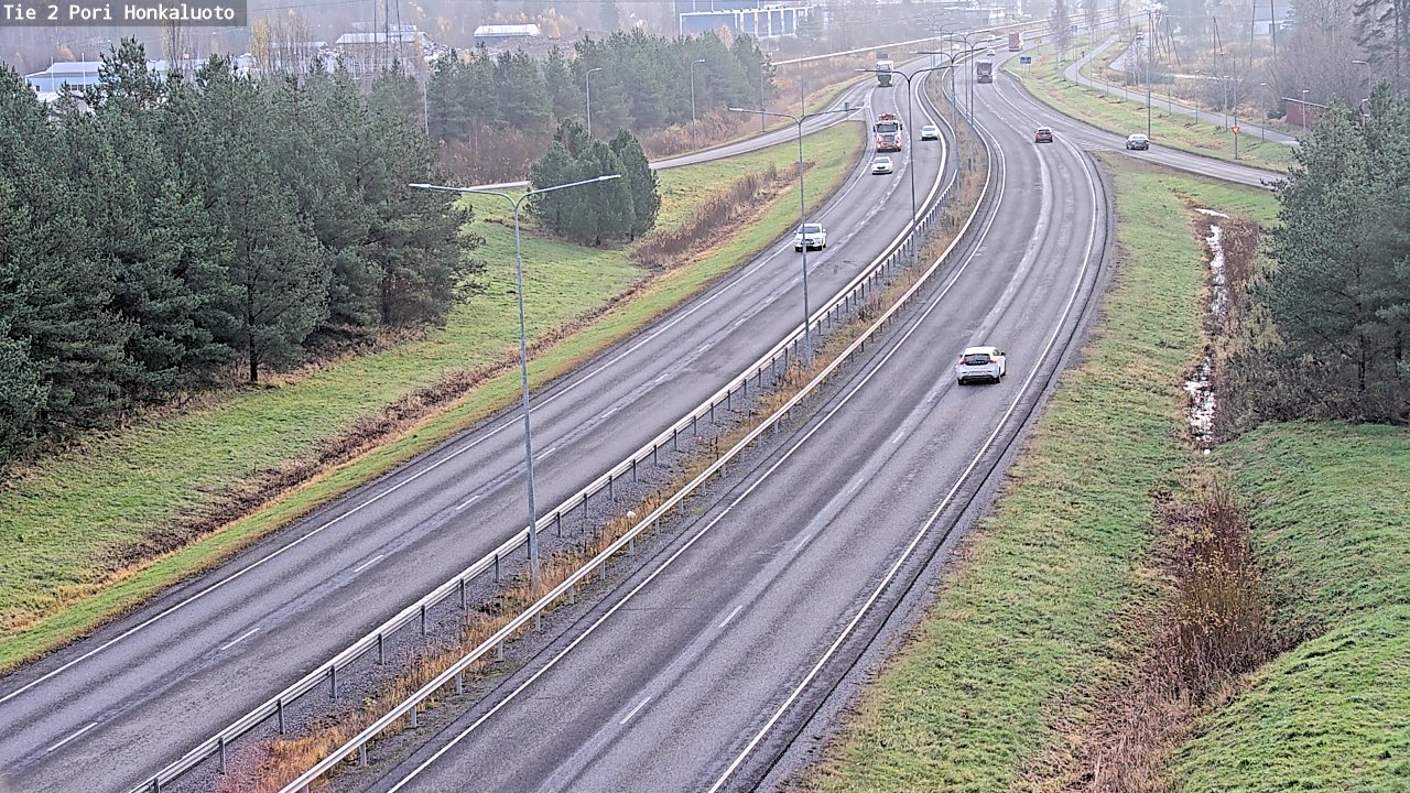 Kelikamerat Kuva Tie 2 Pori, Honkaluoto, Pori, Satakunta
