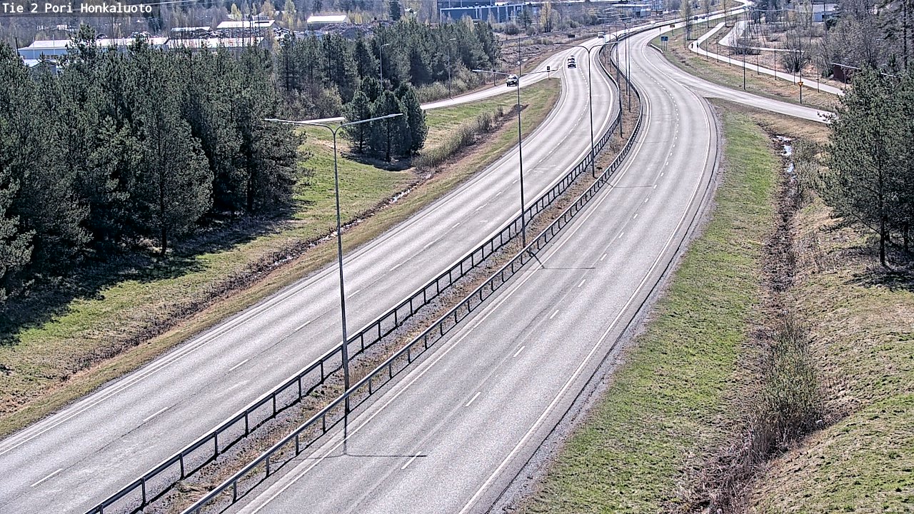 Kelikamerat Kuva Tie 2 Pori, Honkaluoto, Pori, Satakunta