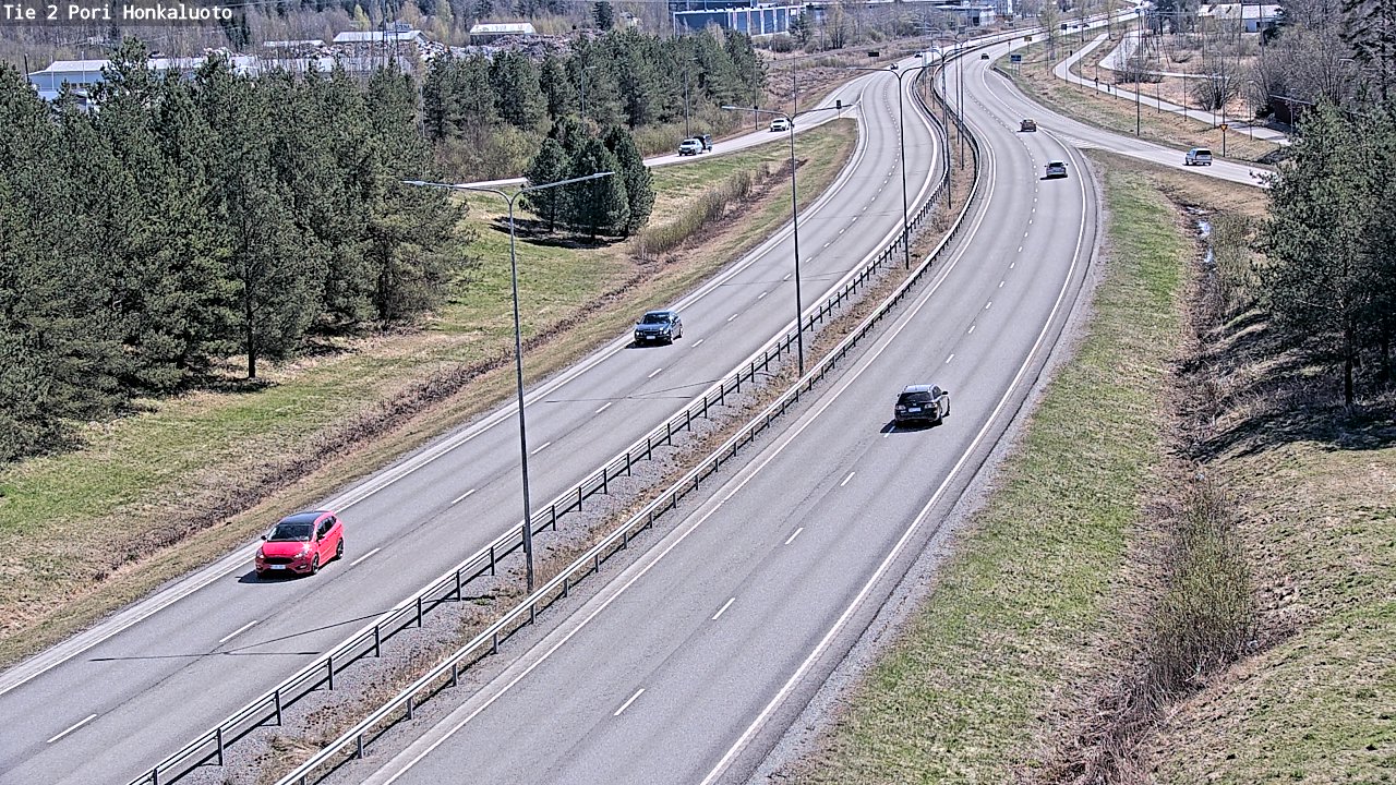 Kelikamerat Kuva Tie 2 Pori, Honkaluoto, Pori, Satakunta
