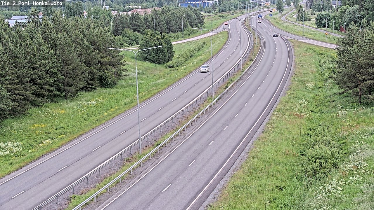 Kelikamerat Kuva Tie 2 Pori, Honkaluoto, Pori, Satakunta