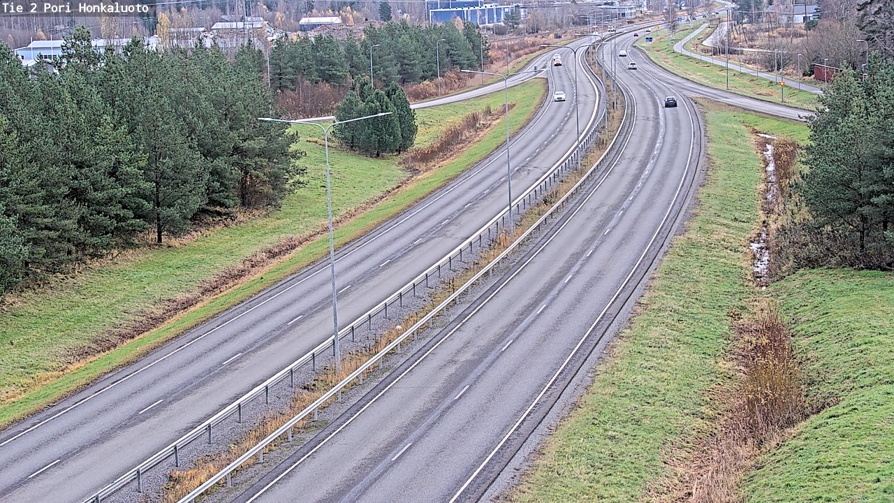 Kelikamerat Kuva Tie 2 Pori, Honkaluoto, Pori, Satakunta