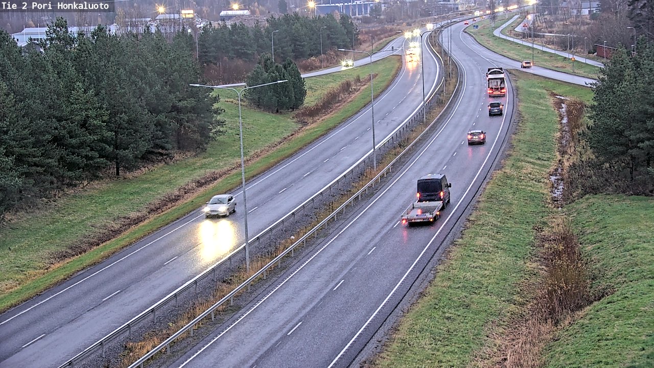 Kelikamerat Kuva Tie 2 Pori, Honkaluoto, Pori, Satakunta